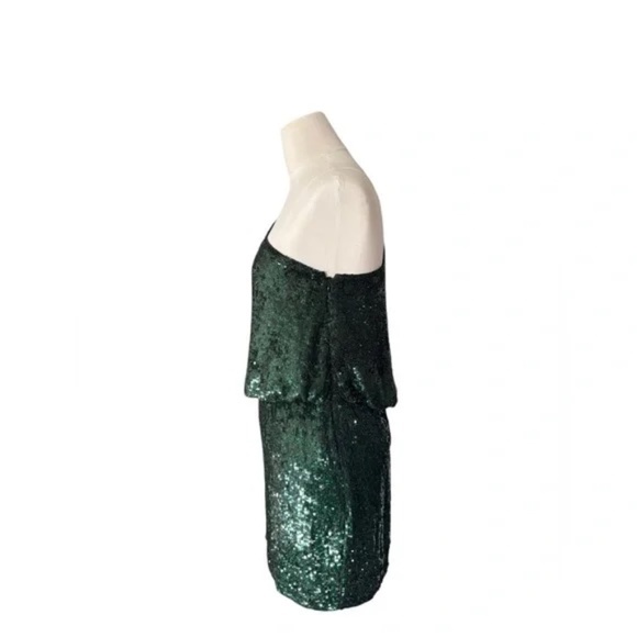Russian Roulette Dress - Sequin Green Haute Hippie - Picture 8 of 9